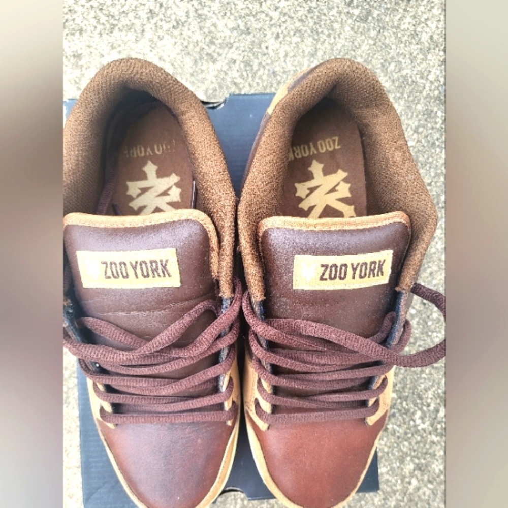 Zoo York Astor Skate Shoes - Dark Brown